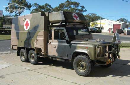 Land Rover 110 - Resin Kit - Australian Army -- Perentie 6x6 Ambulance