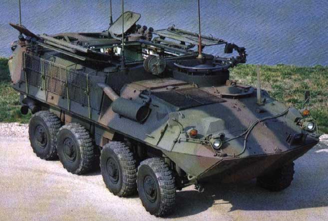 Bison Armored Personnel Carrier - Resin Kit