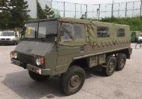 Pinzgauer 712M - Resin Kit -- Austrian Army (Undecorated Resin Parts)