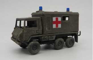 Pinzgauer 712San - Resin Kit -- Austrian Army (Undecorated Resin Parts)