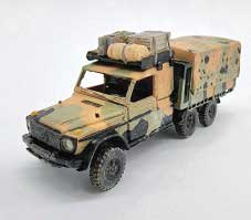 Mercedes-Benz 6x6 Truck - Resin Kit -- Australian Army (undecorated castings)