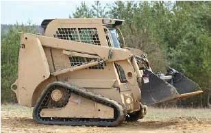 M400T Skid Steer Loader - Unpainted Resin Kit -- United States Army