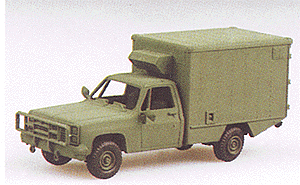 Military - US/NATO (Modern) - Light Trucks -- M1010 Ambulance (Chevrolet Pick-Up Cab, Green)