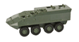 Military - United States Marine Corps (Modern) - Light Armored Vehicles (LAV) -- LAV-C2 Command & Control Reconnaissance (green)