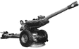 Military - US/NATO (Modern) - Artillery Trailer -- M119 with 105mm Light Field Gun