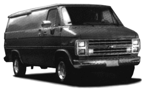 Chevrolet Vans -- Cargo (white)