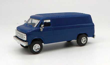 Chevrolet Vans -- Cargo Van (blue)