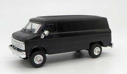 Chevrolet Cargo Van - Assembled -- Black