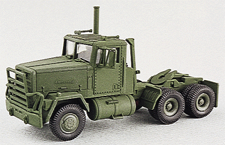 Military - US/NATO (Modern) - Heavy Trucks -- M915 Conventional 3-Axle Semi-Tractor without Trailer (green)