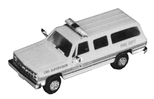 Chevrolet Suburban - Emergency - Fire Vehicles -- Emergency Medical Services (EMS) Supervisor - Fire Department