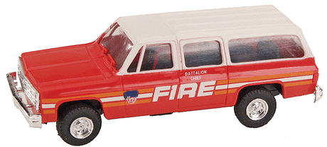 Chevrolet Suburban - Emergency - Fire Vehicles -- Fire Department of New York (FDNY) - Battalion Chief