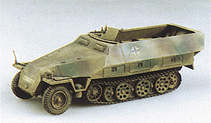 Former German Army WWII - SdKfz 251 Series Half-Tracks -- 251/1 Armored Personnel Infantry Carrier (Desert Tan)