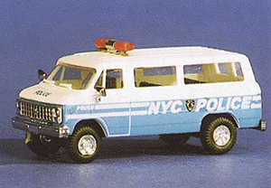 Chevrolet Van - Emergency -- New York City Police Department Personnel Transport