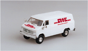 Chevrolet Delivery Vans -- DHL Worldwide Express Delivery
