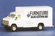 Chevrolet 1-Ton Delivery Vans -- Furniture & More (white, black; Business Address Lettering)