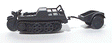 Former German Army WWII - Motorcycle -- Sd.Kfz. 2 - NSU HK-101 Half-Track (gray)