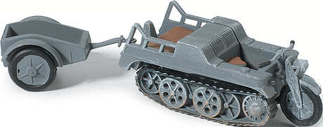 Military - German WWII - Motorcycles -- NSU HK-101 "Kettenkraftrad" Half-Track (Sd.Kfz. 2) (Desert Tan)