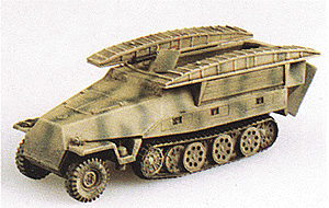 Military - Former German Army WWII - SdKfz 251 Series Half-Tracks -- 251/7 Armored Pioneer Carrier