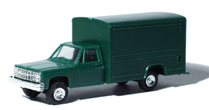 Chevrolet Pick-Up Cab with Special Body -- Green