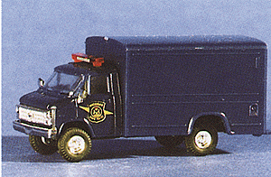 Chevrolet 1-Ton Delivery Van - Emergency - Police Vehicles -- Michigan State Police (blue)