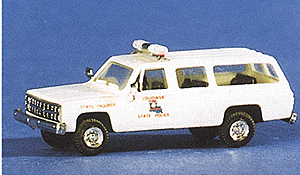 Chevrolet Suburban - Emergency - Police Vehicles -- Louisiana State Police (white)