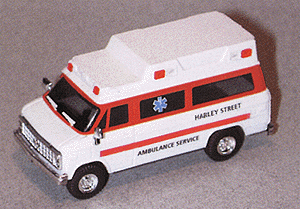 Chevrolet Vans - Emergency - Private Ambulances -- Harley Street Ambulance Service, Ltd. (London)
