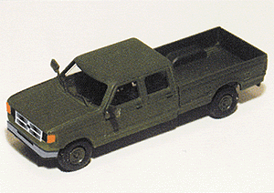 Military - United States (Modern) - Light Trucks -- Ford F-350 Utility Truck with 4-Door Crew Cab (green)