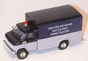 Chevrolet Box Van - Emergency - Police Vehicles -- Virginia State Police - Crime Scene Investigation - Evidence Collection