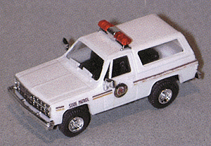 Chevrolet Blazer - Emergency - Police Vehicles -- North Dakota Highway Patrol (white)