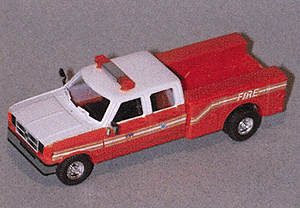 Ford Pick-Up with Crew Cab & Utility Box - Emergency - Fire Vehicles -- Fire Department of New York (FDNY) Paramedic