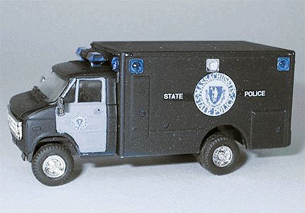 Chevrolet 1-Ton Vans - Emergency - Police Vehicles -- Massachusetts State Police