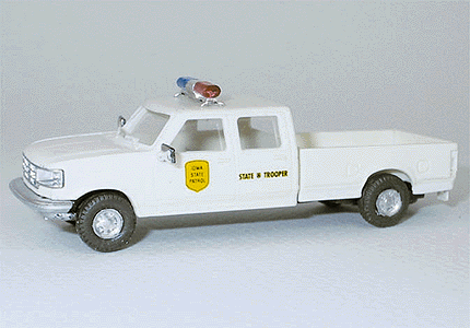Ford Crew-Cab Pick-Up - Emergency - Police Vehicles -- Iowa State Patrol - State Trooper