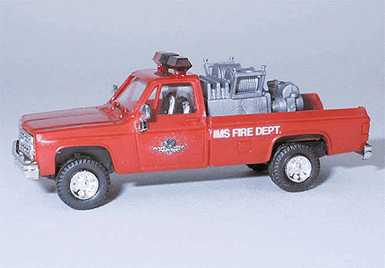 Chevrolet Pick-Up - Emergency - Fire Vehicles -- Indianapolis Fire Department Mini-Pumper