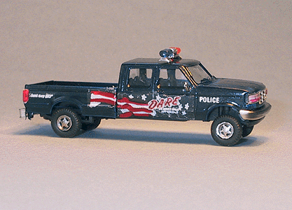 Ford F-350 Pick-Up - Emergency - Police Vehicles -- Police - Drug Abuse Resistance Education DARE Unit (Special Graphics)