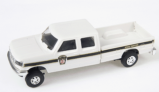 Ford F-350 Quad-Cab Pick-Up (Limited-Run) - Emergency - Police Vehicles -- Pennsylvania State Police