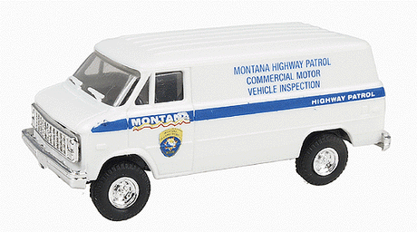 Chevrolet Van (Limited-Run) - Emergency - Police Vehicles -- Montana Highway Patrol - Commercial Motor Vehicle Inspection Unit