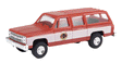Chevrolet Suburban - Emergency - Fire Vehicles -- Fire Department Command - Chief's Car (red, white)