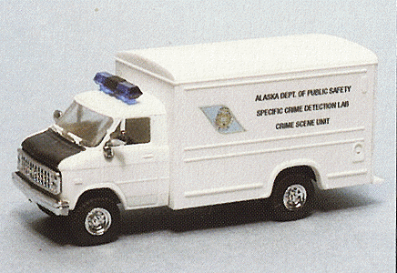 Chevrolet Box Van (Limited-Run) - Emergency - Police Vehicles -- Alaska Department of Public Safety - Crime Scene Unit (CSU) - Mobile Lab