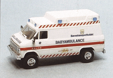 Chevrolet Van - Emergency - Ambulances -- German Baby Ambulance