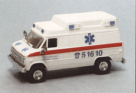 Chevrolet Van - Emergency - Ambulances -- Krankentransport (Patient Transport) - Leipzig, Germany