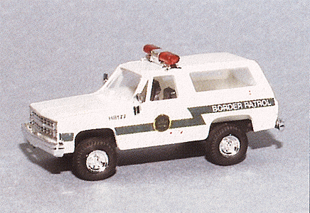 Chevrolet Blazer - Emergency - Police Vehicles -- United States Department of Homeland Security - Border Patrol