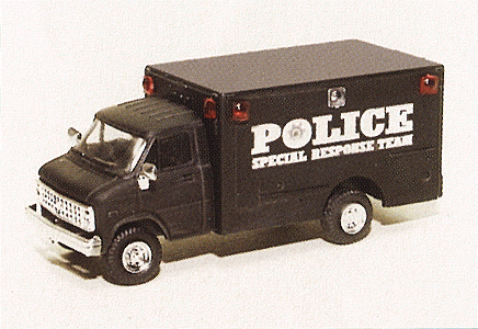 Chevrolet Box Van - Emergency - Police Vehicles -- Police Special Response Team