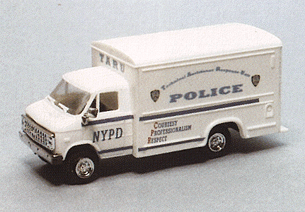 Chevrolet Box Van - Emergency - Police Vehicles -- New York Police Department (NYPD) Technical Assistance Response Unit (TARU)