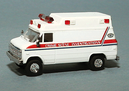 Chevrolet Van - Emergency - Police Vehicles -- Missouri State Highway Patrol - Crime Scene Investigations (CSI) Unit