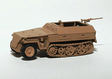 Military - Former German Army WWII - SdKfz 250 Series Half-Tracks -- 250/7 Armored Personnel Carrier with Self-Propelled Mortar