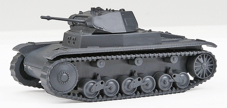 Former German Army WWII - Light Tanks; SdKfz 121/PzKpfw II -- Model B (gray)