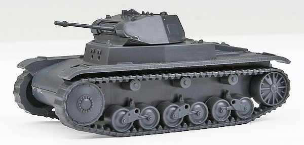 Former German Army WWII - Light Tanks; SdKfz 121/PzKpfw II -- Model B (gray)