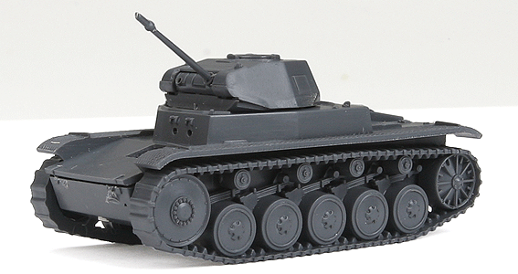 Former German Army WWII - Light Tanks; SdKfz 121/PzKpfw II -- Model A (gray)