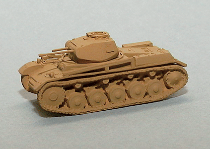 Former German Army WWII - Light Tanks - Panzer II -- Sd.Kfz. 121 Model A (Sand)