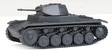 Former German Army WWII - Light Tanks; SdKfz 121/PzKpfw II -- Model F (gray)